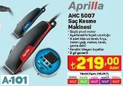 APRİLLA SAÇ KESME MAKİNESİ
